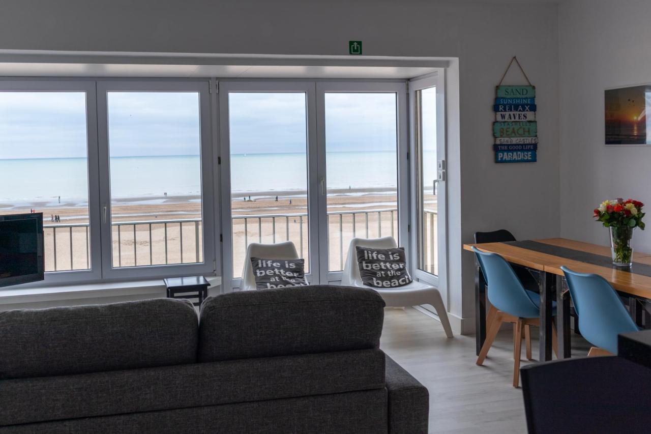 Modern Appartement Met Uniek Zeezicht Koksijde Exterior photo